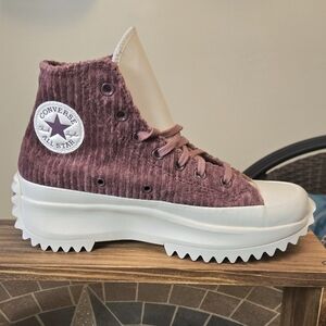 Converse CTAS Run Star Hike Hi Corduroy Platform